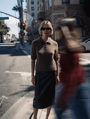 W.CASHMERE Luna S/S Polo