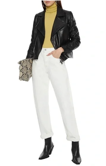 JBrand Leather Biker Jacket