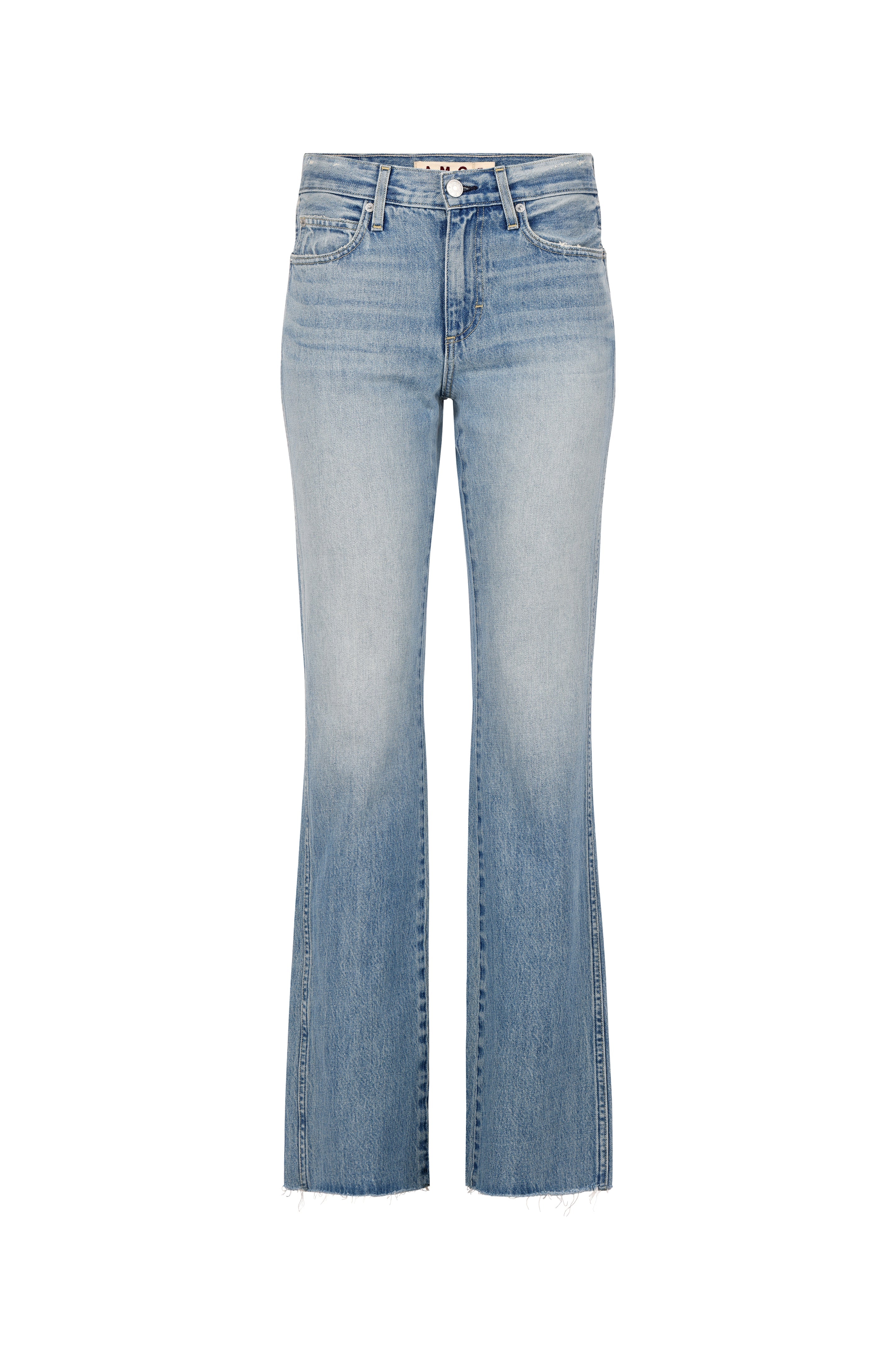 AMO Marcenia Low Boot Cut Jean in Hush