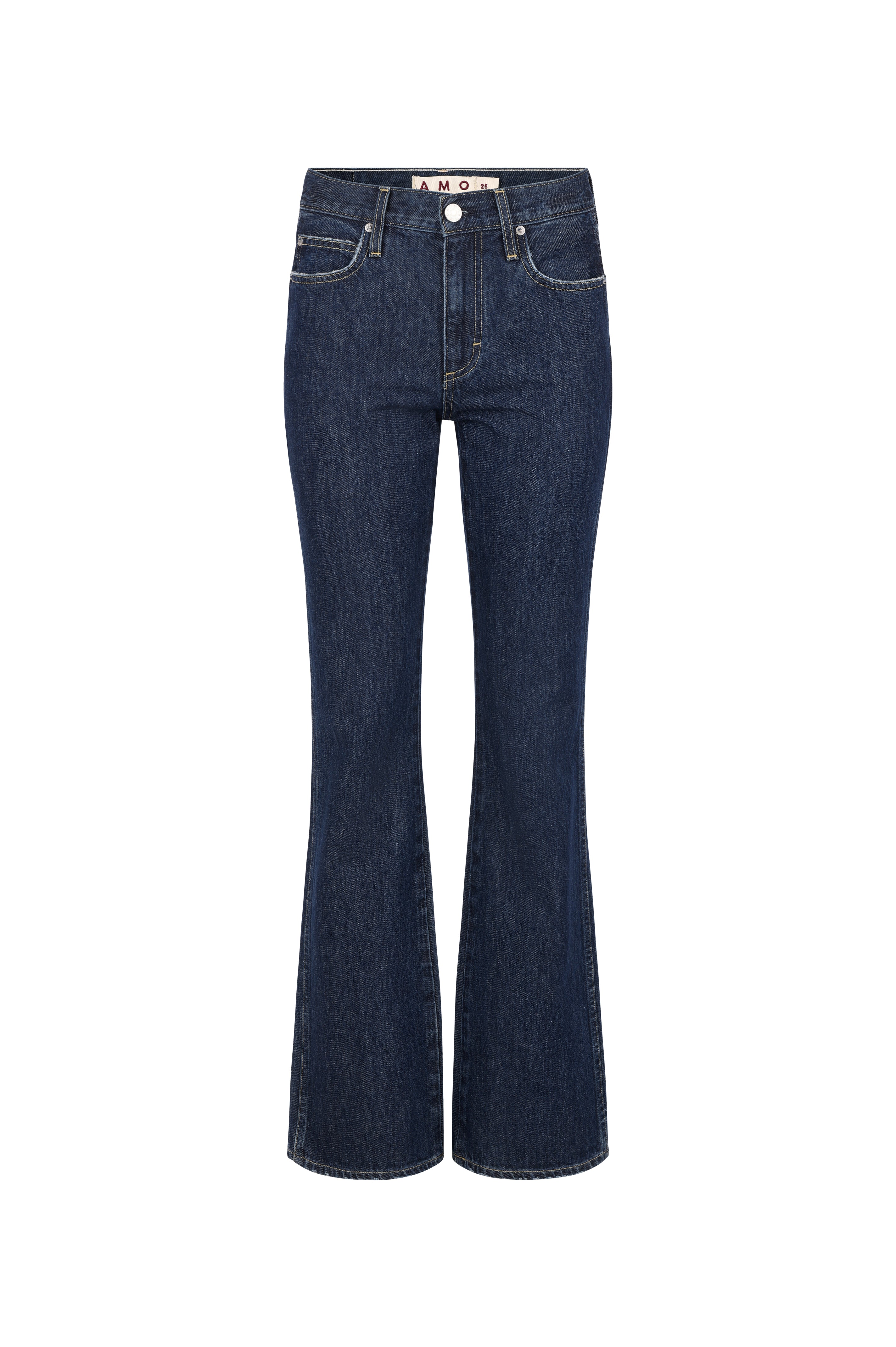 AMO Marcenia Low Boot Cut Jean in Splendor