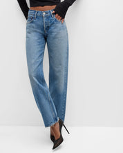 Moussy Vintage Cheval Straight Low Rise Jean
