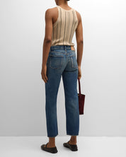 Moussy Vintage Minneola Straight Low Rise Jean