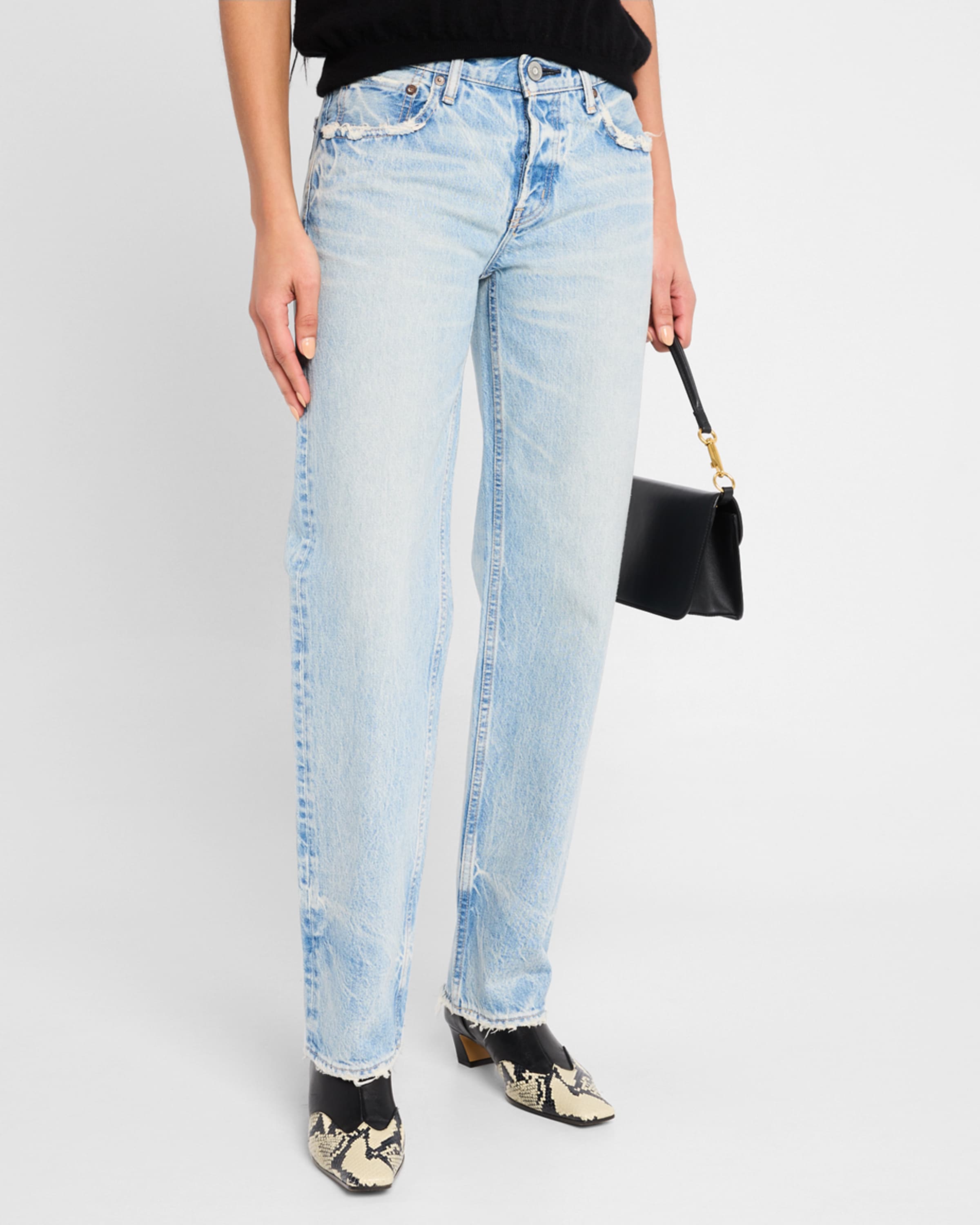 Moussy Vintage Wildwood Low Rise Straight Jean