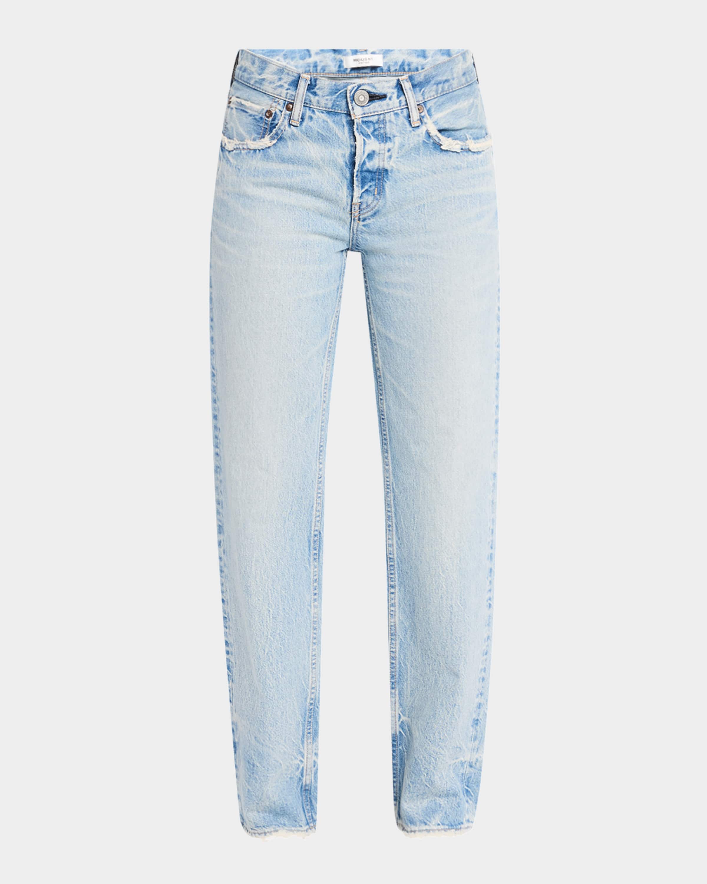 Moussy Vintage Wildwood Low Rise Straight Jean