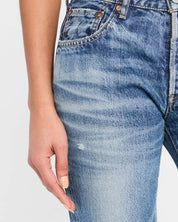 Moussy Vintage Aquebogue Straight Cuffed Jean