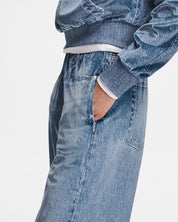 Rag & Bone Miramar Velvet Wide Leg Pull On Pant