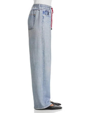 Rag & Bone Miramar Terry Drawcord Wide Leg in Brighton