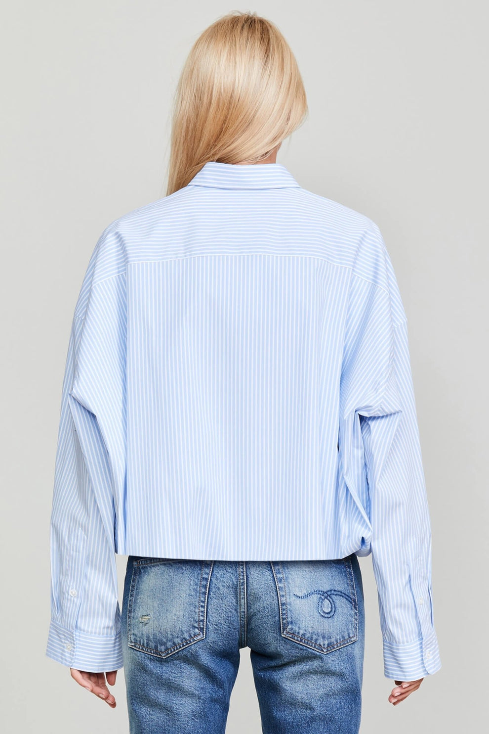R13 Gathered Hem Shirt
