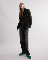 Rag & Bone Miramar Sport Stripe Track Pants - Washed Black/Green/White