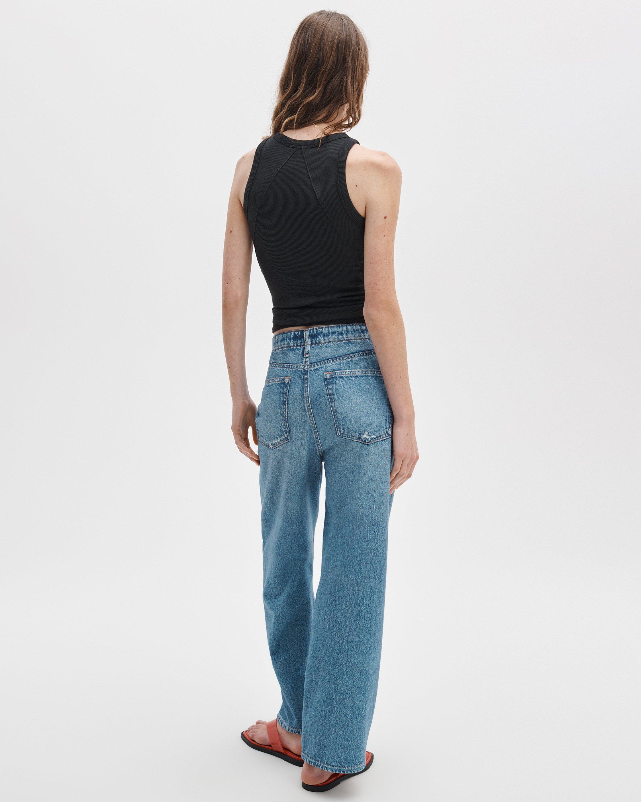 Rag & Bone Miramar Ankle Wide Pull On in Minetta