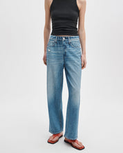 Rag & Bone Miramar Ankle Wide Pull On in Minetta