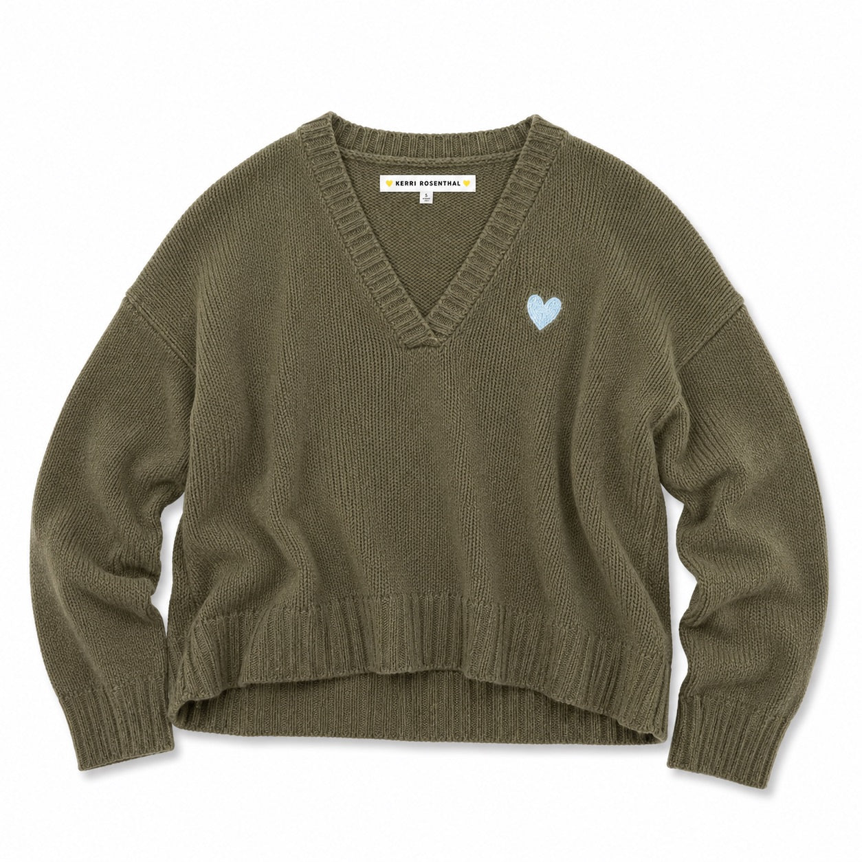 Kerri Rosenthal Saturday V Neck Sweater