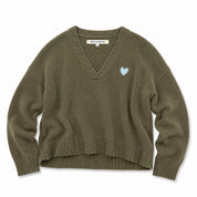 Kerri Rosenthal Saturday V Neck Sweater