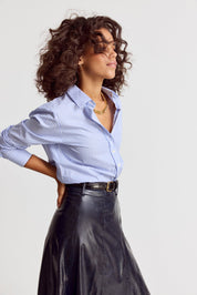 The Shirt The Icon Shirt - Blue/White Stripe