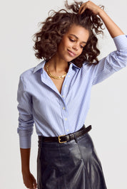 The Shirt The Icon Shirt - Blue/White Stripe