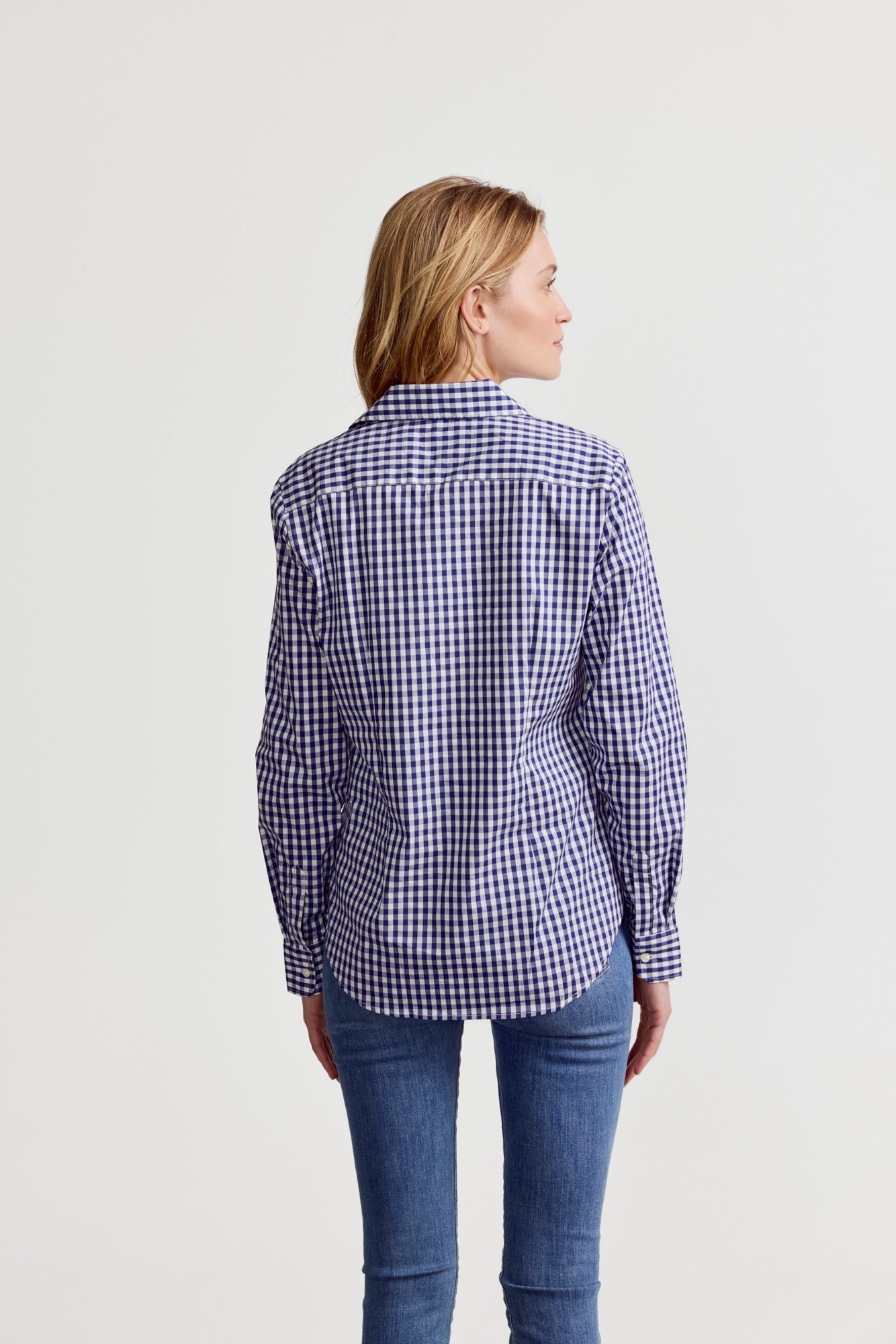 The Shirt The Icon Shirt - Navy Wide Check