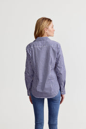 The Shirt The Icon Shirt - Navy Wide Check