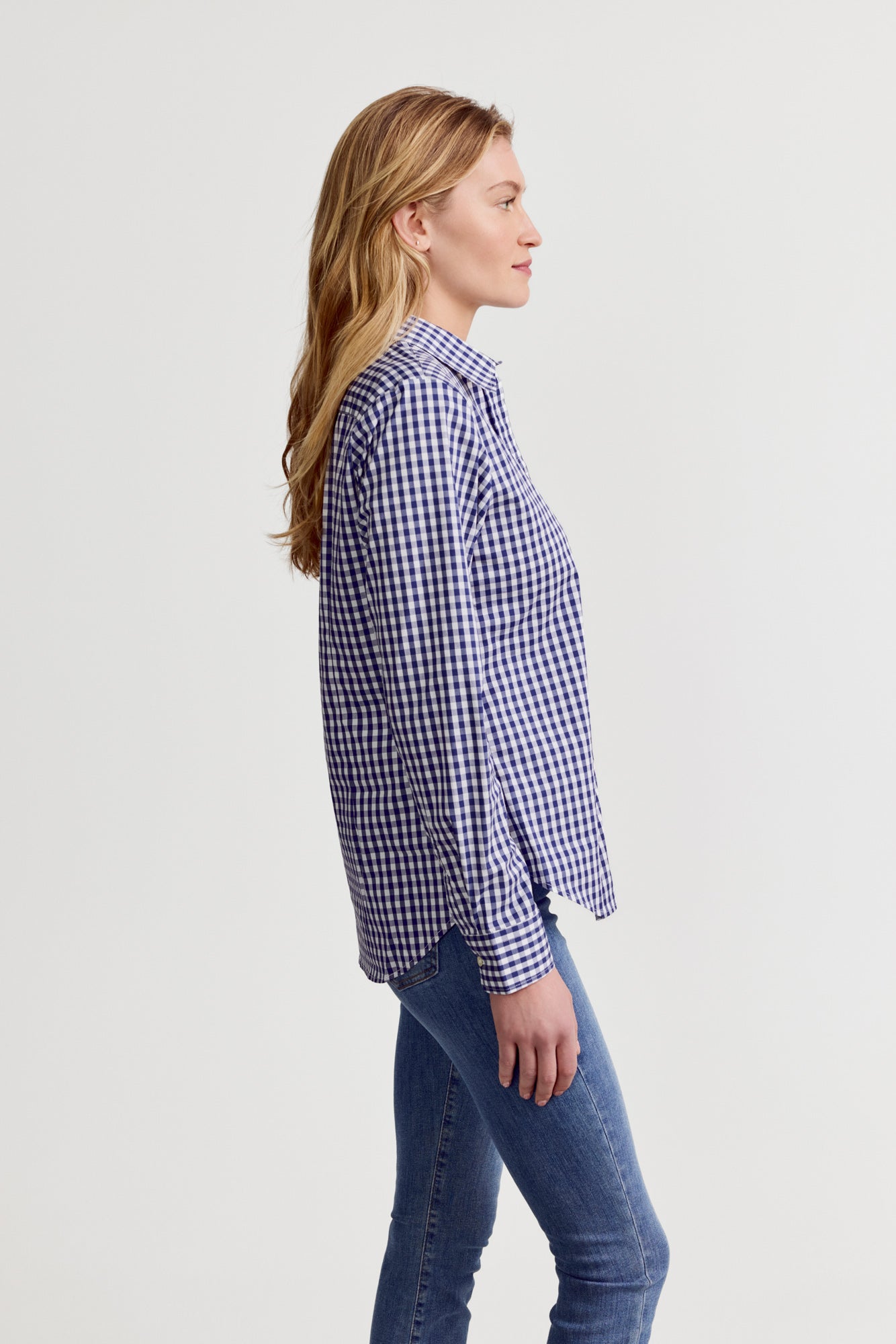 The Shirt The Icon Shirt - Navy Wide Check