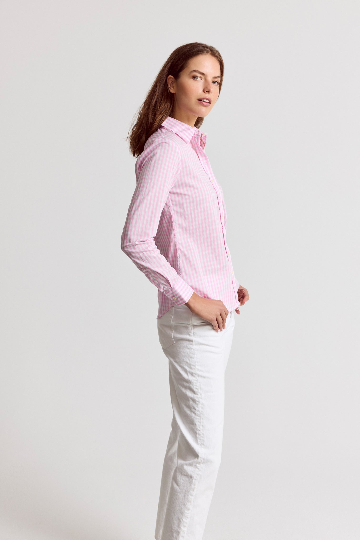 The Shirt The Icon Shirt - Pink/White Check