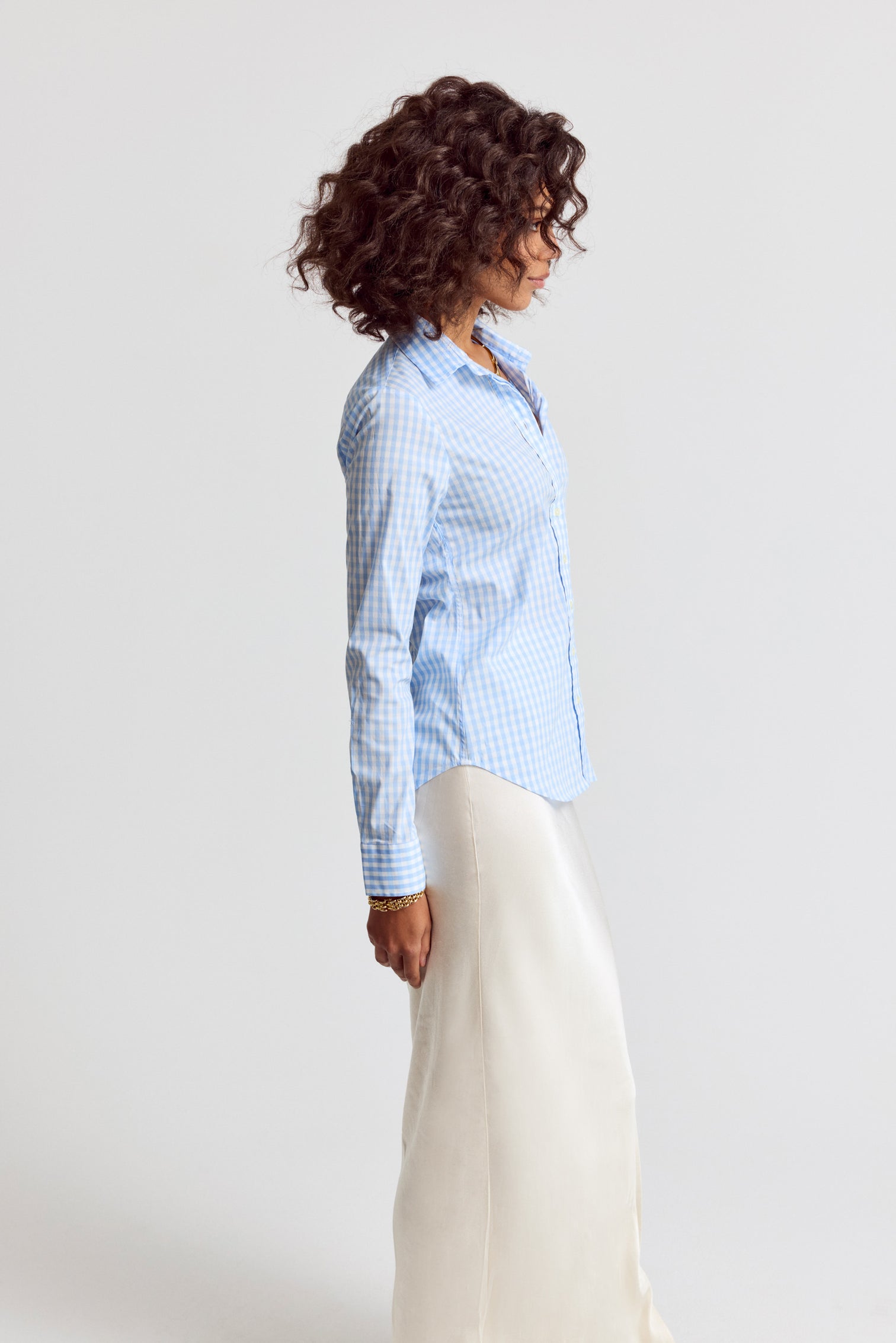 The Shirt The Icon Shirt - Sky Blue Check