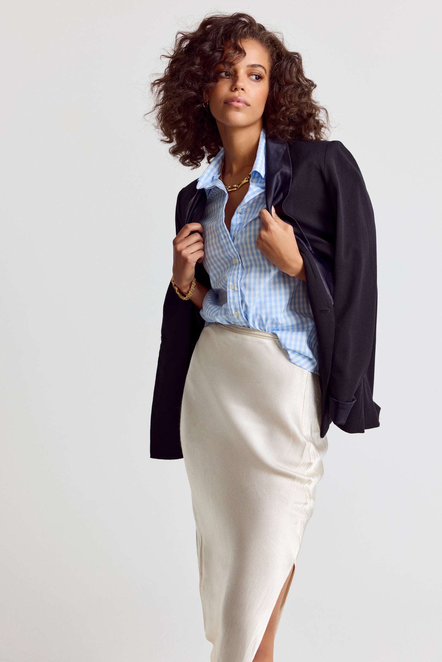 The Shirt The Icon Shirt - Sky Blue Check