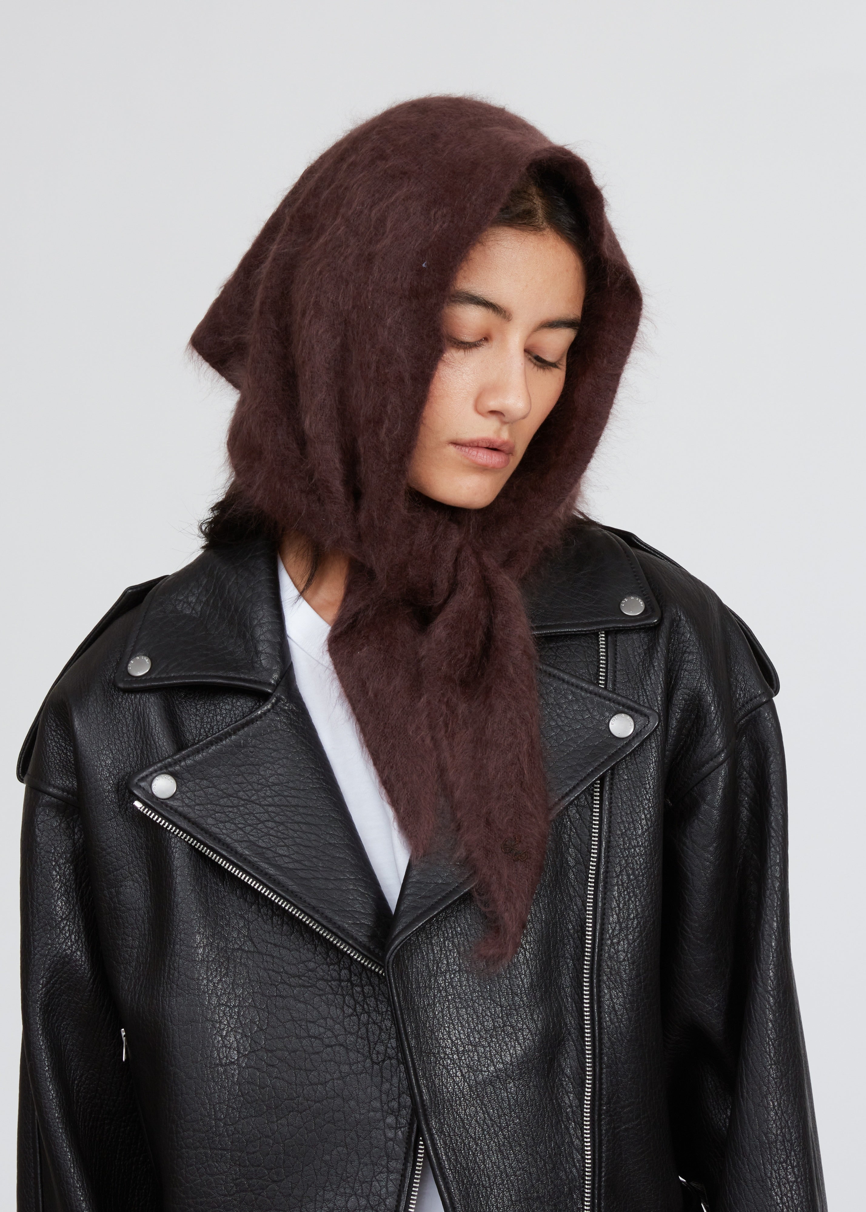 Rag & Bone Jada Brushed Cashmere Bandana Scarf