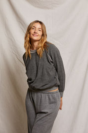 PerfectWhiteTee Ziggy Reverse Shrunken Crew Sweatshirt