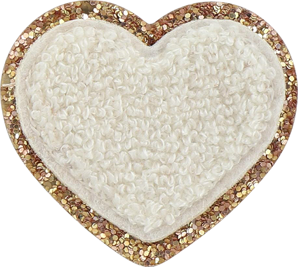 Stoney Clover LN Glitter Heart Patch