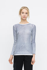 Kokun Overdyed Fitted Crew L/S Tee