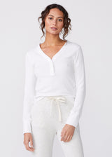 Monrow L/S Thermal Henley Top