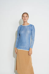 Kokun Overdyed Fitted Crew L/S Tee