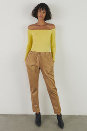 Enza Costa A Coste Off-Shoulder L/S
