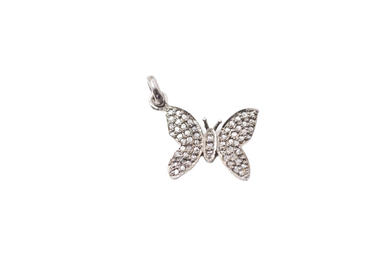 S.Row Designs Diamond Butterfly Pendant