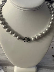 S.Row Designs Gray Freshwater Pearl Necklace