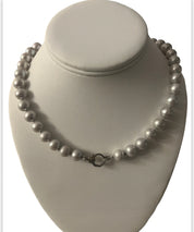 S.Row Designs Gray Freshwater Pearl Necklace