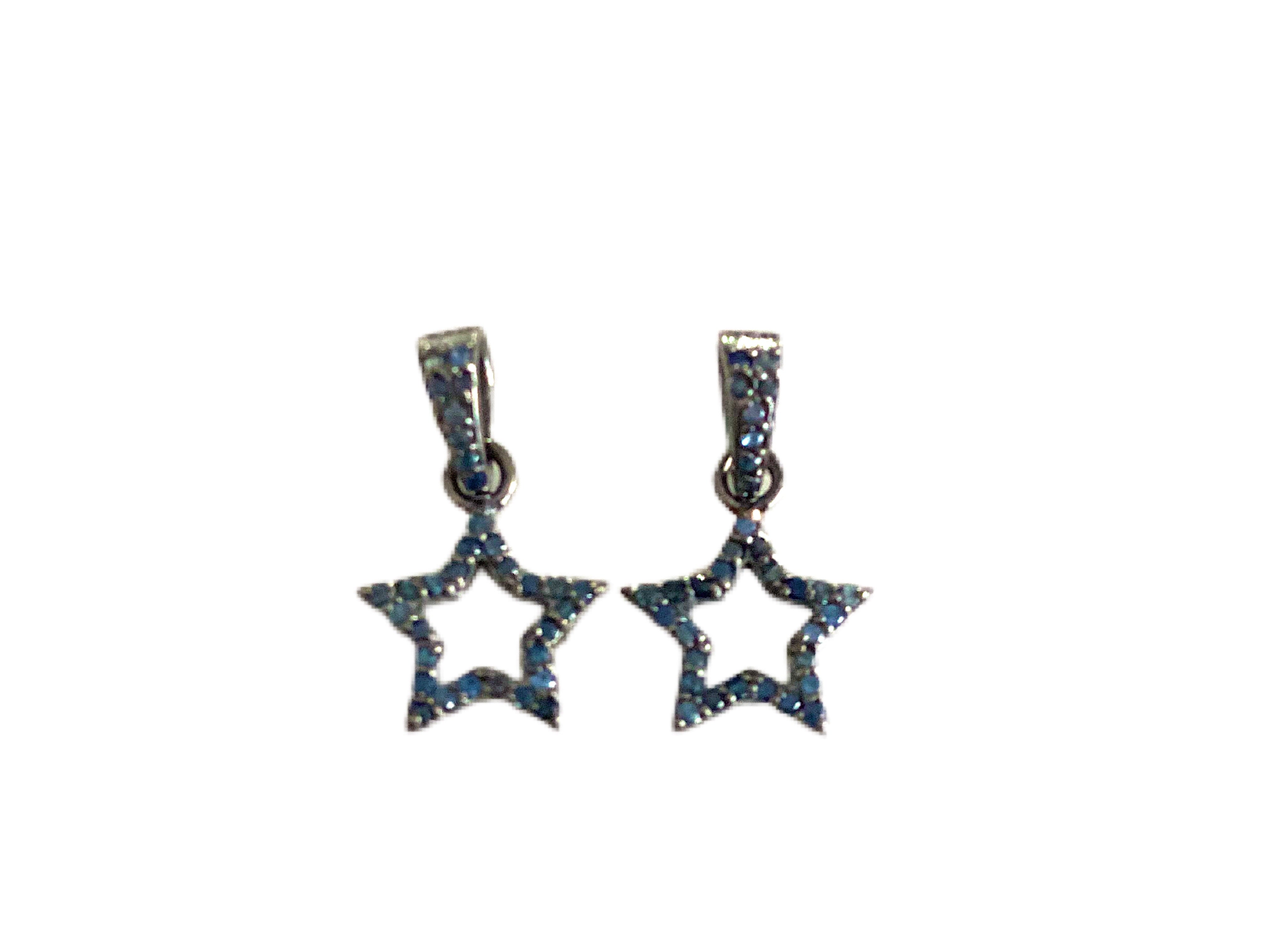 S.Row Designs Sapphire Star Pendant