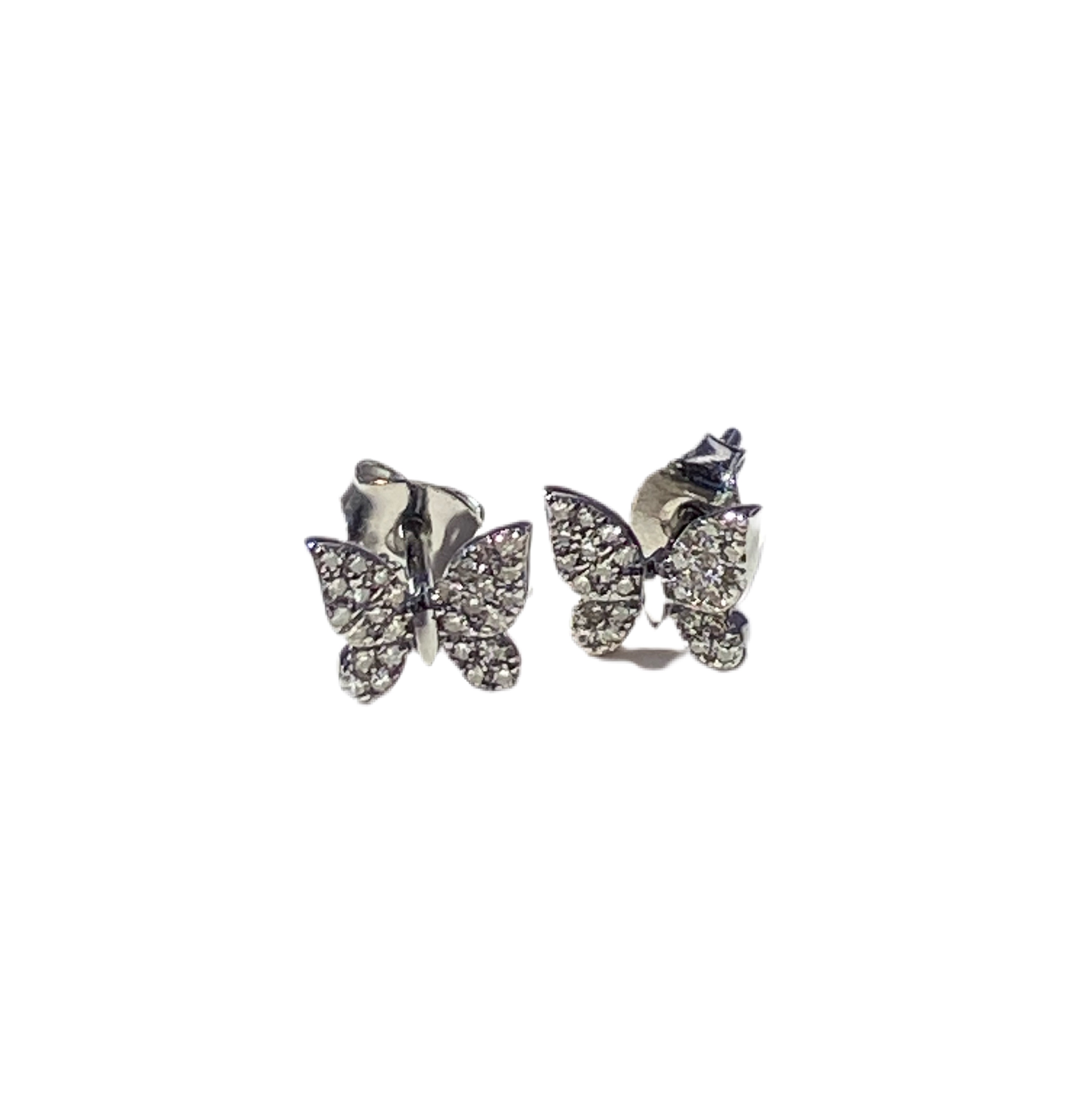 S.Row Designs Small Butterfly Earrings