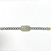 S.Row Designs Rectangle Diamond Bracelet